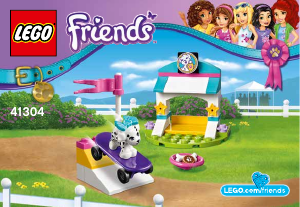 Руководство ЛЕГО set 41304 Friends Ласощі і трюки цуценя