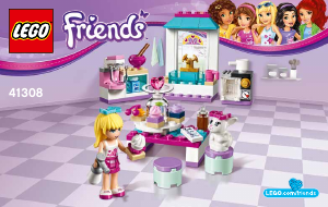 Руководство ЛЕГО set 41308 Friends Кондитерская Стефани