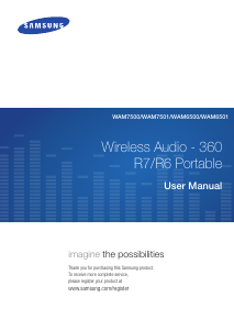 Manual Samsung WAM7500 360 R7 Speaker