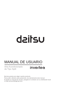 Manual de uso Daitsu ASD-21-KI-DC Aire acondicionado