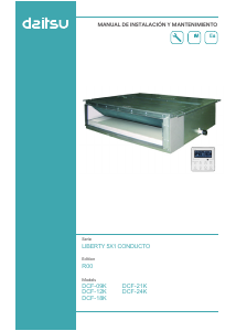 Manual de uso Daitsu ACD-24K Aire acondicionado