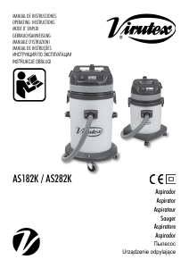 Manual Virutex AS182K Vacuum Cleaner