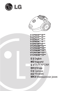 Наръчник LG V-CP983STU Прахосмукачка