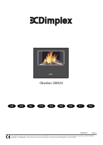 Manual Dimplex OBS20 Electric Fireplace