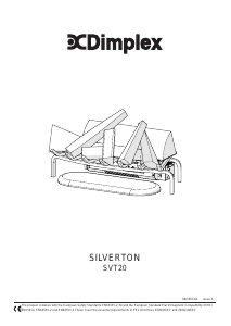 Manual Dimplex Silverton SVT20 Electric Fireplace