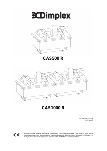Instrukcja Dimplex CAS500 R Kominek elektryczny
