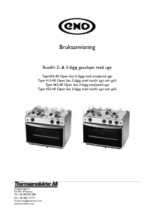 Bruksanvisning ENO 423-40 Open Sea Spis