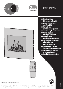 Manual Equation EF431SLY-V Electric Fireplace