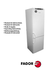 Mode d’emploi Fagor 1FFB-450NF Réfrigérateur combiné
