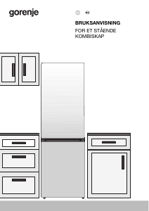 Bruksanvisning Gorenje NRKP61EA2W4 Kjøle-fryseskap