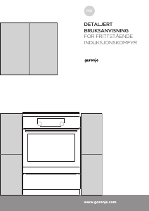 Bruksanvisning Gorenje EIT8648B Komfyr