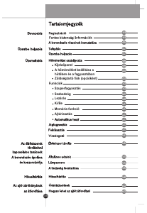 Használati útmutató LG GR-F449BSQW Hűtő és fagyasztó