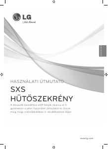 Használati útmutató LG GW-B207FLPA Hűtő és fagyasztó