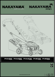 Manual Nakayama PM4830 Lawn Mower