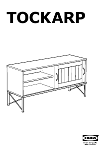 Kasutusjuhend IKEA TOCKARP Telerialus