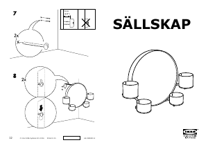 Hướng dẫn sử dụng IKEA SALLSKAP Gương