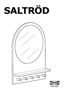 Hướng dẫn sử dụng IKEA SALTROD Gương