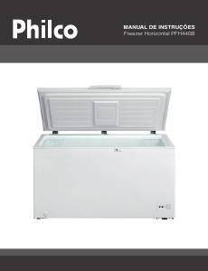 Manual Philco PFH440B Congelador