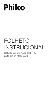 Manual Philco Hit P13 Telefone celular
