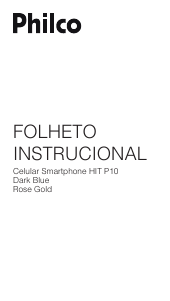 Manual Philco Hit P10 Telefone celular