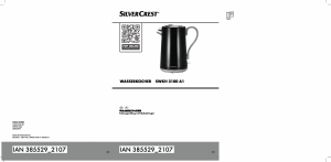 Bedienungsanleitung SilverCrest IAN 385529 Wasserkocher