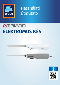 Használati útmutató Ambiano XJ-15411-G Elektromos kés