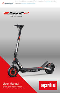 Manual de uso Aprilia eSR2 Patinete eléctrico