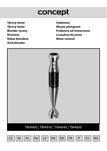 Manuál Concept TM4830 Ruční mixér