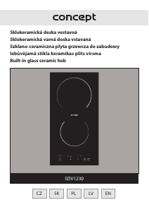 Instrukcja Concept SDV1230 Płyta do zabudowy