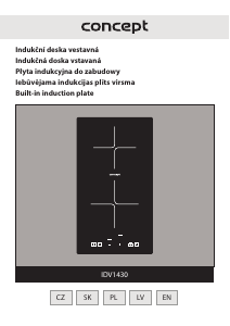 Handleiding Concept IDV1430 Kookplaat