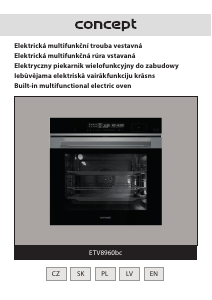 Rokasgrāmata Concept ETV8960BC Cepeškrāsns