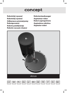Manual de uso Concept VR3520 Aspirador