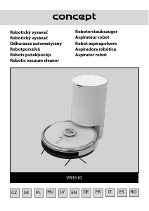 Manuál Concept VR3510 Vysavač