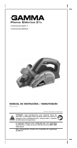 Manual Gamma HG006/BR1 Plaina