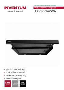 Manual Inventum AKV6004ZWA Cooker Hood