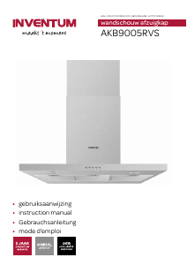 Manual Inventum AKB9005RVS Cooker Hood