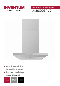 Manual Inventum AKB6005RVS Cooker Hood