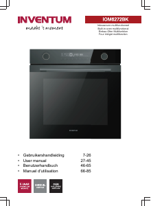 Bedienungsanleitung Inventum IOM6272BK Backofen