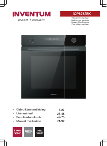 Bedienungsanleitung Inventum IOP6272BK Backofen