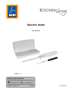 Manual Kitchen Living 44047-14 Electric Knife