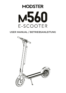 Manual Modster M560 Electric Step