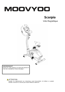 Mode d’emploi Moovyoo Scorpio Vélo d’appartement