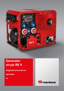 Priručnik Rosenbauer RS 9 Generator
