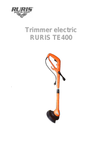 Manual Ruris TE400 Grass Trimmer