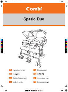 Mode d’emploi Combi Spazio Duo Poussette