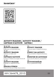 Handleiding SilverCrest SAT 90 A1 Activity tracker