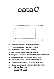 Manual de uso Cata FS 20 IX Microondas