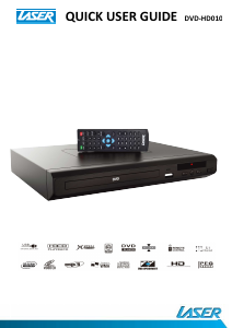 Manual Laser DVD-HD010 DVD Player