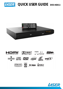 Manual Laser DVD-HD011 DVD Player