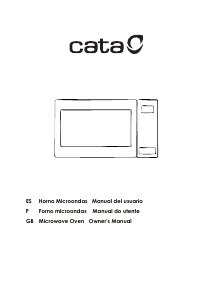 Manual Cata MC 25D Microwave